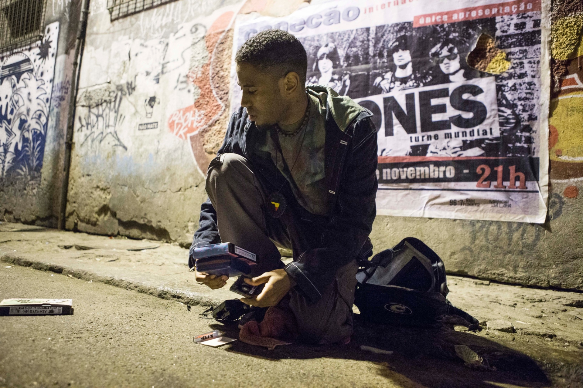 Ícaro Silva é Skunk, um dos fundadores do Planet Hemp, no filme "Legalize Já!" - Dan Behr/Divulgação