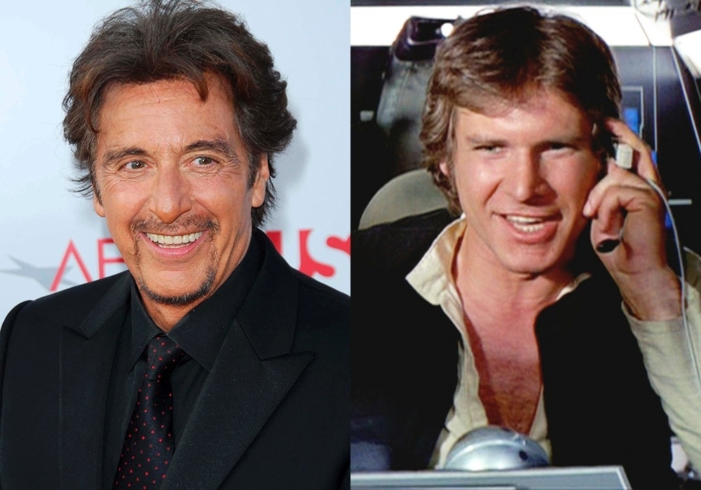Al Pacino/Harrison Ford em cena do filme "Guerra nas Estrelas" (1977), de George Lucas - s_bukley/Shutterstock.com/Reprodução