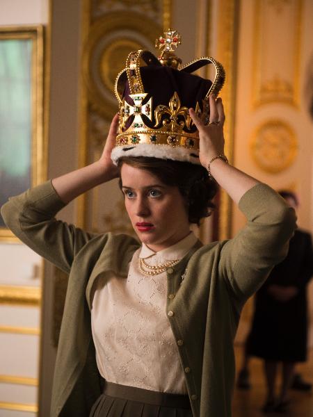 Claire Foy interpreta a Rainha Elizabeth 2ª na série "The Crown", da Netflix - Divulgação