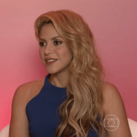 Shakira - Reprodução/TV Globo