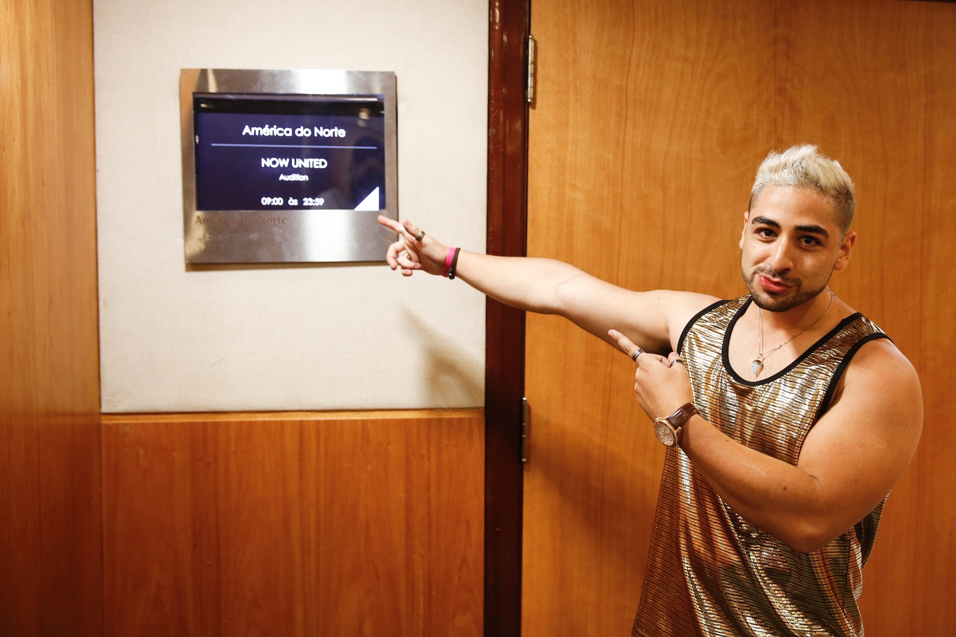 9.dez.2016 - Jay Kei, nome artístico de Jonas Martins, primeiro candidato a passar pela avaliação presencial no Brasil. O artista de 26 anos investe na carreira desde 2011, quando fez intercâmbio em Miami, e apresentou uma música autoral na audição para a banda Now United, nova aposta de Simon Fuller - Lucas Lima/UOL