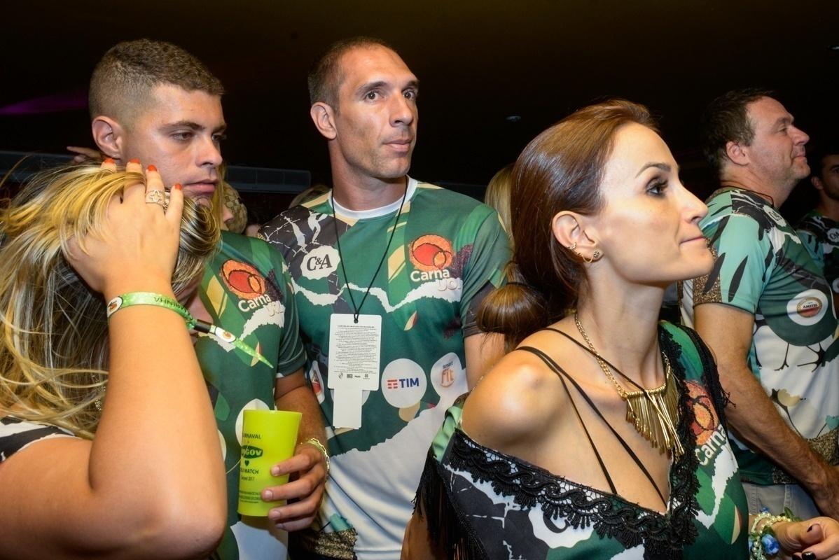 Fernando Prass, atual goleiro do Palmeiras, curte Carnaval no camarote. Ainda há ingressos para o CarnaUOL na Sapucai. Compre aqui - Erbs Jr./UOL