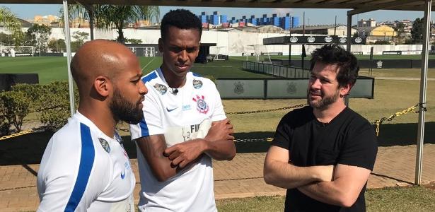 Murilo Benício em bate-papo com Fellipe Bastos e Jô - Victor Pozella/Globo - Victor Pozella/Globo