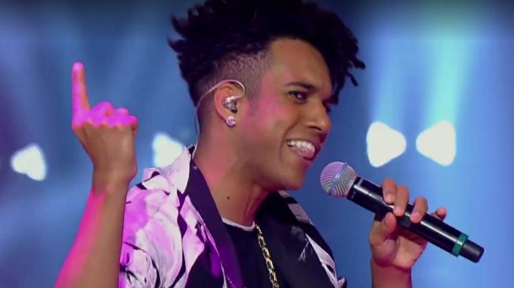 Vinicius D'Black, que já pinta como um dos favoritos do "The Voice Brasil" 2017 - Reprodução - Reprodução