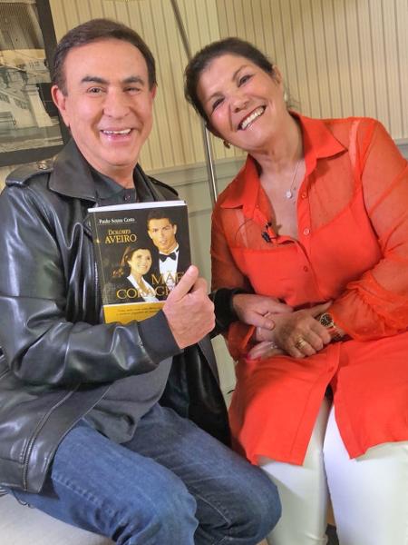 Amaury Jr. e a mãe de CR7 - Divulgação - Divulgação