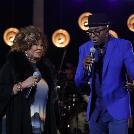 Neste domingo (1º), o cantor e compositor Mumuzinho gravou o DVD ao vivo "A Voz do Meu Samba", com a participação da cantora Alcione - Fred Pontes/Divulgação - Fred Pontes/Divulgação
