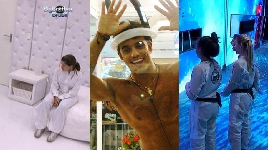 Brothers que ficaram isolados em atividades no "BBB19" - Montagem