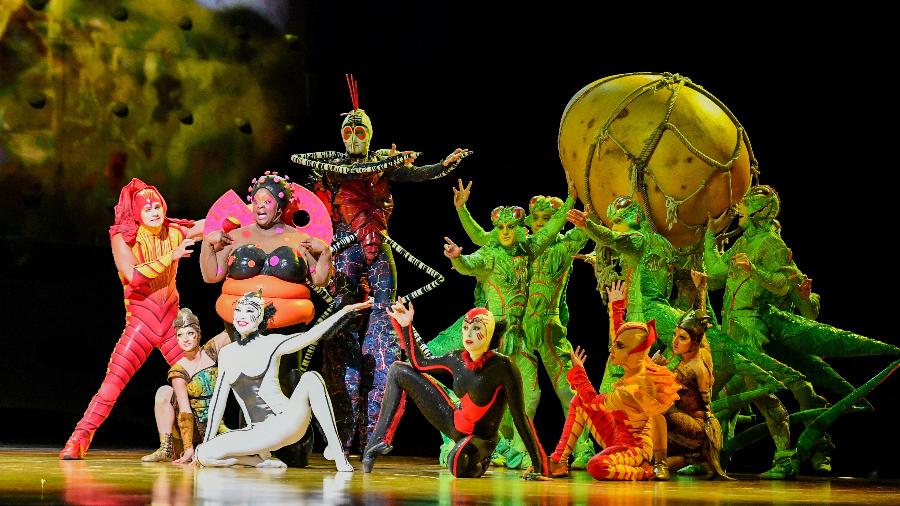 O Cirque du Soleil está altamente endividado e estava cogitando pedir proteção à falência em março - Divulgação