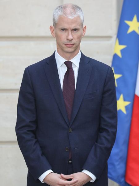 O ministro da Cultura francês, Franck Riester - Ludovic Marin/AFP - Ludovic Marin/AFP