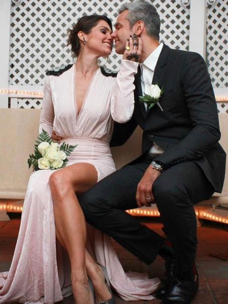 Flávia Alessandra e Otaviano Costa em casamento de Las Vegas - REPRODUÇÃO/INSTAGRAM
