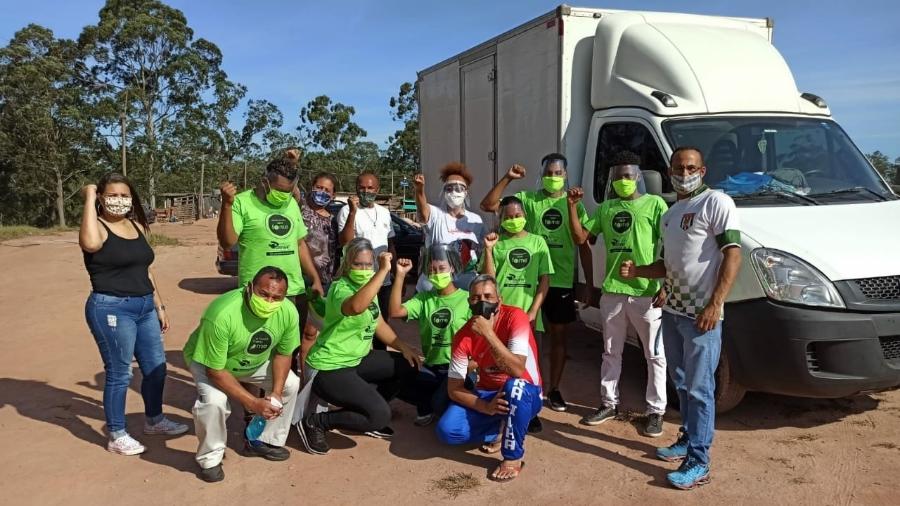 Entrega de doações do projeto Cesta Básica do Amor - Arquivo Pessoal