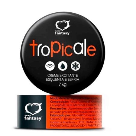 Sexy Fantasy Tropicale - creme excitante com efeito esquenta e esfria - 7,5g (Preço sugerido R$ 14,90) - Divulgação - Divulgação