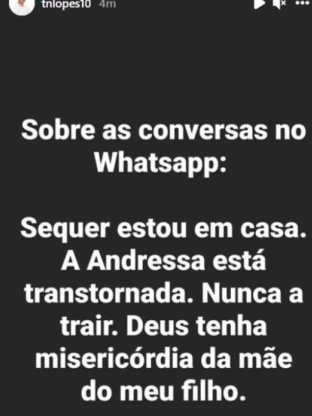 Thiago Lopes - Reprodução/Instagram - Reprodução/Instagram