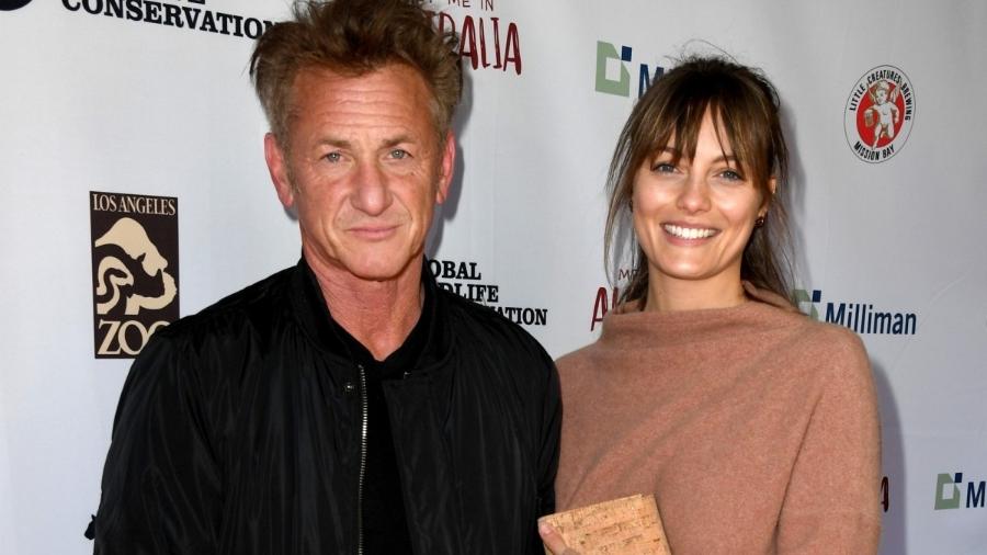 Sean Penn e Leila George ficaram juntos de 2016 a 2021 - Getty Images