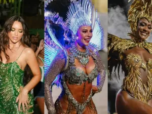 Paolla Oliveira, Erika Januza e mais: famosas dão adeus no Carnaval 2025