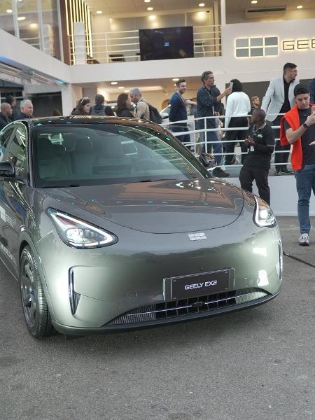 Geely EX2 foi uma das atrações das marcas chinesas no Festival Interlagos Geely EX2 foi uma das atrações das marcas chinesas no Festival Interlagos