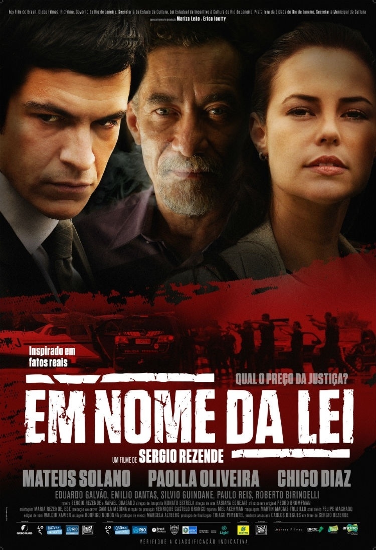 Pôster do filme "Em Nome da Lei" - Divulgação