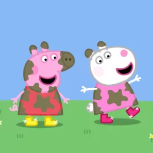 O cara quando lançar Peppa pig botas de ouro dois: pegue tudo