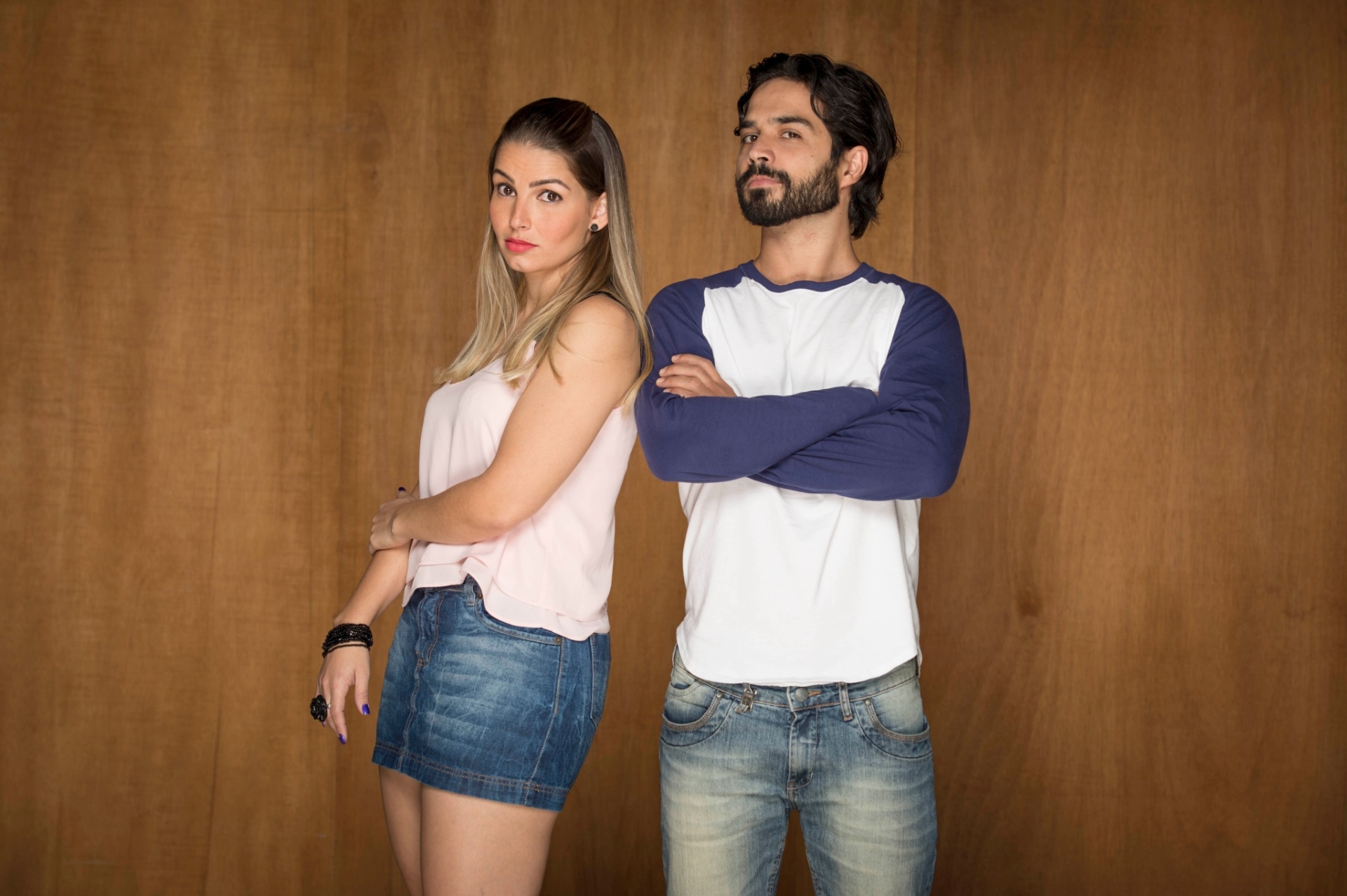 Bruna e Fachini: Casado com Bruna (30) há 4 anos, Fachini é O MACHISTA. O casal tem uma filha e Fachini não admite que mulher casada trabalhe - Divulgação/Fox