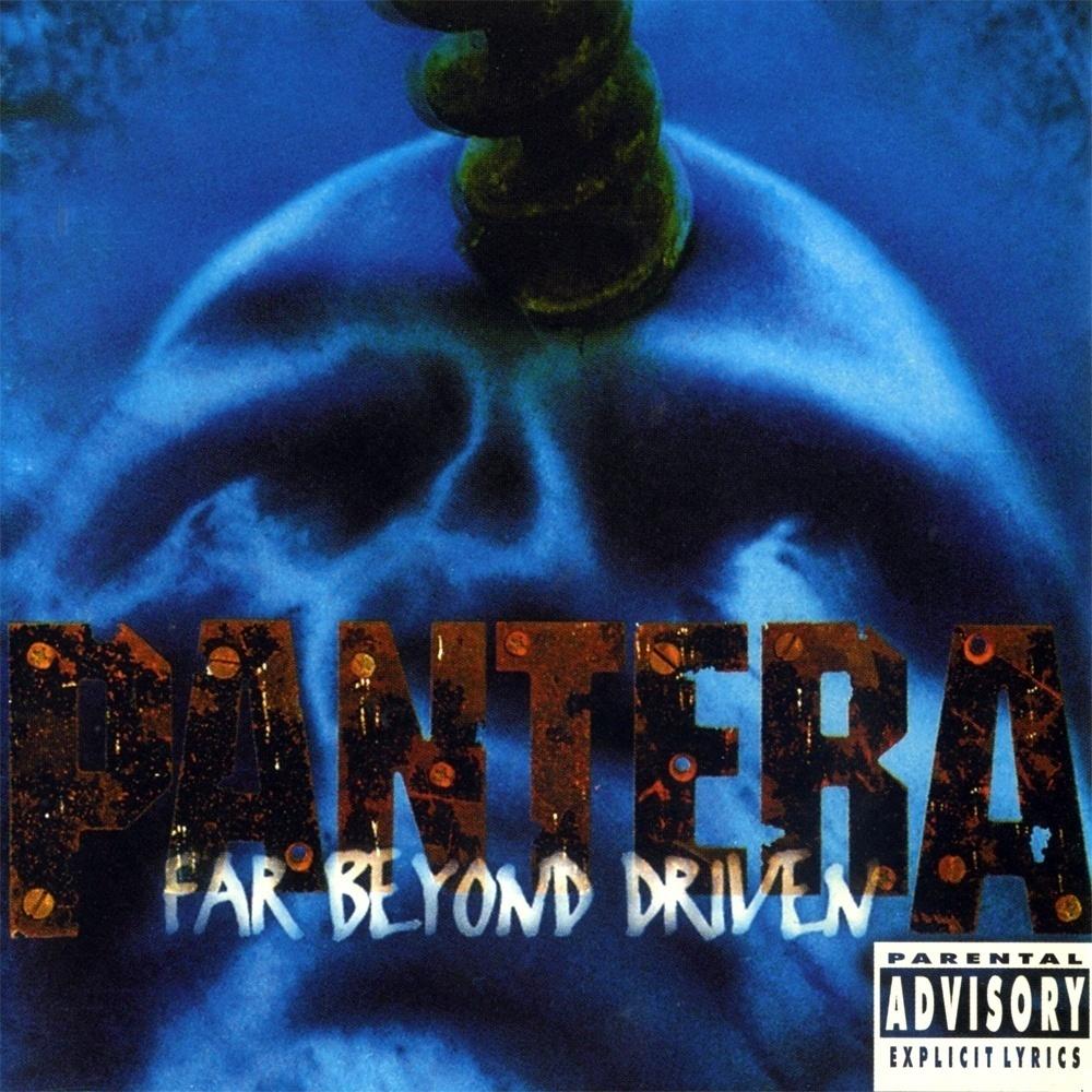 Capa de "Far Beyond Driven", do Pantera - Reprodução