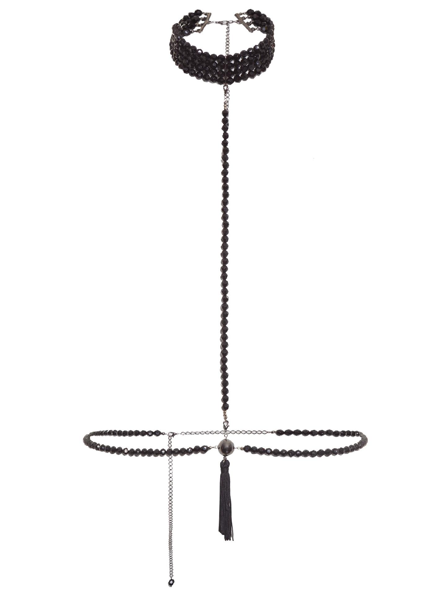 Bodychain com contas, R$ 140, Loungerie, loungerie.com.br - Divulgação