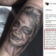 Tom Veiga fez uma tatuagem em homenagem a então mulher, Ale Veiga; mas ela detestou - Reprodução/Instagram