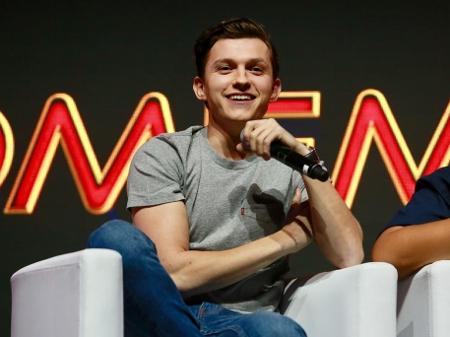 Tom Holland fez aparição surpresa na CCXP - Iwi Onodera/UOL