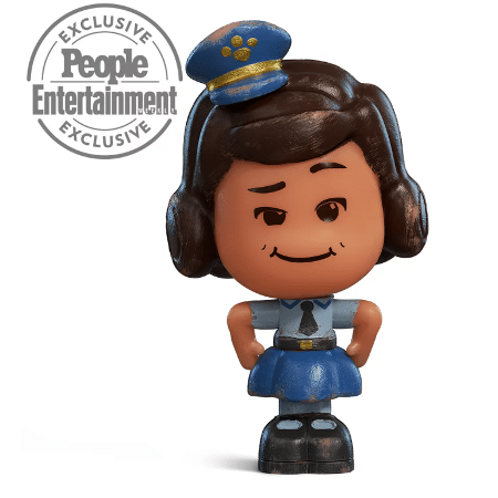 Giggle McDimples, nova personagem de "Toy Story 4" - Reprodução/EW - Reprodução/EW