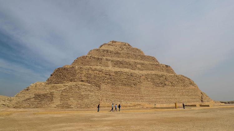 Pirâmide de Djoser, no Egito