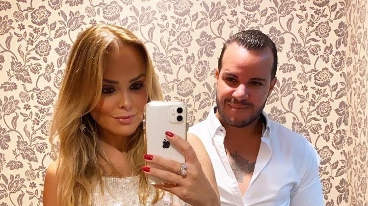 Filipe Duarte e Nina Cachoeira - Reprodução/Instagram - Reprodução/Instagram