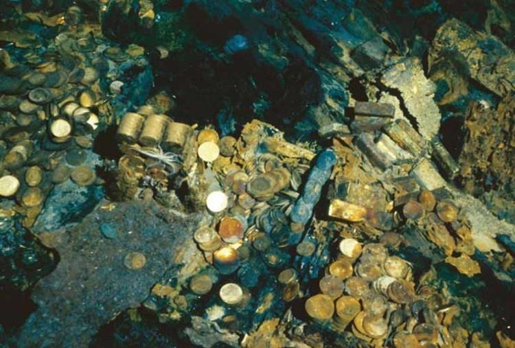 Ouro do SS Central America  - Reprodução - Reprodução