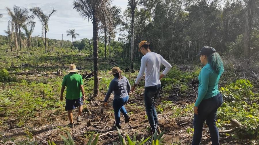 Ação do projeto Amazon Movement em São Sebastião do Saracá (AM) - Divulgação