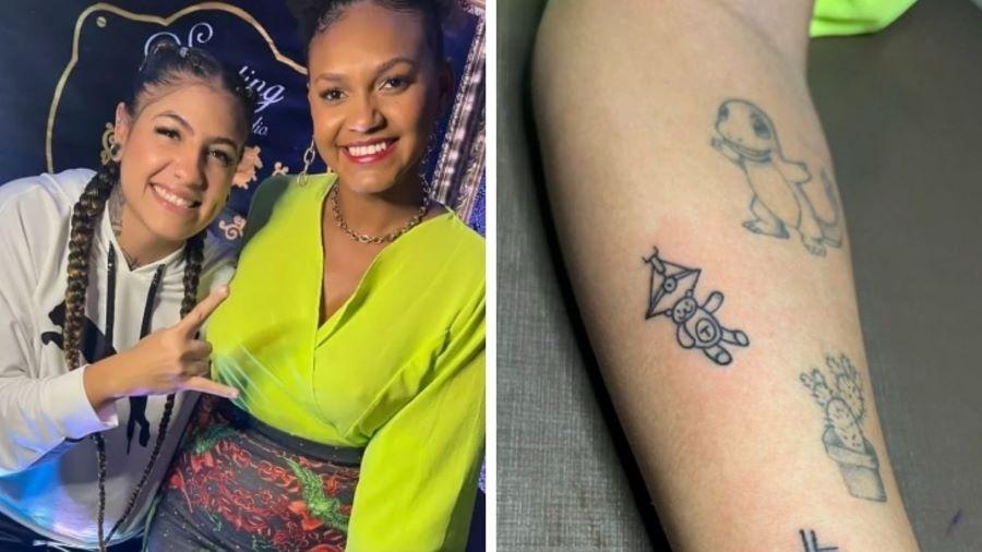 Jessilane mostra novas tatuagens - Reprodução/Instagram/Twitter