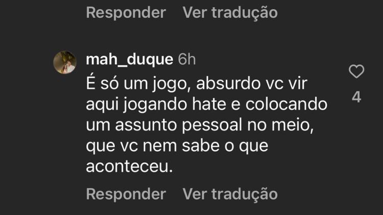 BBB 24: Marcella Duque rebate internauta sobre comentário negativo sobre Yasmin Brunet