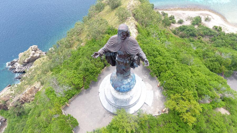 Estátua de Cristo em Timor-Leste