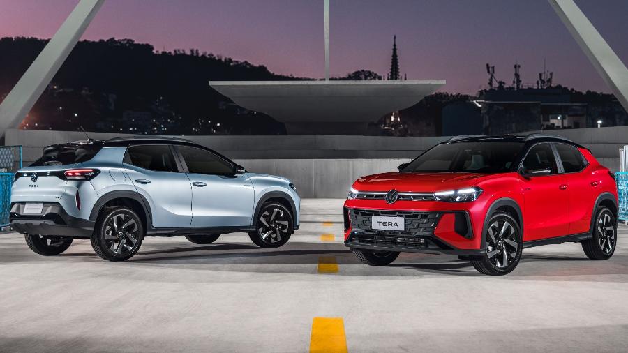 Novo Volkswagen Tera se tornará o SUV mais barato da marca no Brasil Novo Volkswagen Tera se tornará o SUV mais barato da marca no Brasil