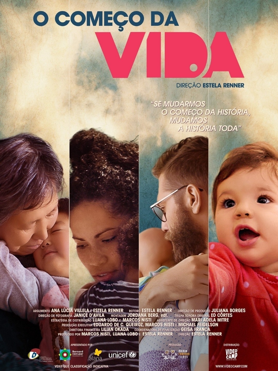Pôster do filme "O Começo da Vida" - Divulgação