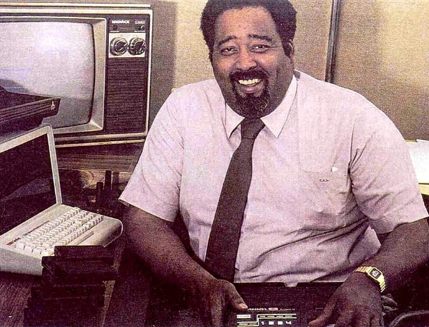 Jerry Lawson foi o criador do Fairchild Channel F, primeiro console da história a permitir que os jogadores utilizassem cartuchos com jogos, pausarem partidas e jogarem contra uma inteligência artificial - Reprodução
