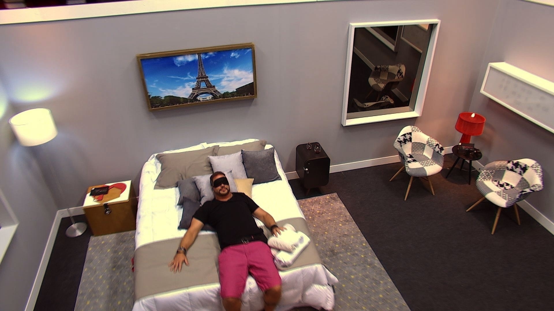 Conrado em prova do "Power Couple" - Divulgação/Record