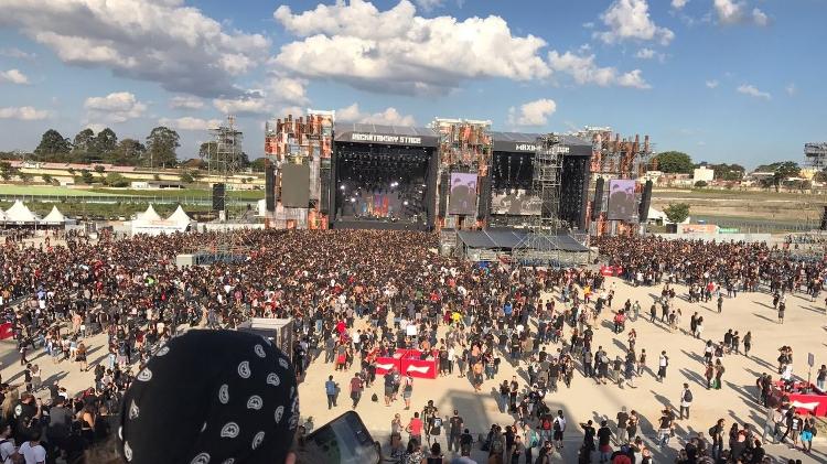 Estimativa da organização é de que 40 mil pessoas tenham passado pelo festival Maximus - Felipe Branco Cruz/UOL - Felipe Branco Cruz/UOL