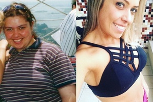 Aline mostra o antes e depois de emagrecer: "A única intervenção cirúrgica foi colocar silicone nos seios" - Arquivo Pessoal - Arquivo Pessoal