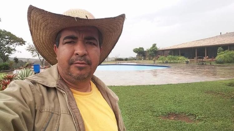 Clebis na sede de "A Fazenda" em Itu, interior de São Paulo; nova temporada será gravada em Itapecerica da Serra - Arquivo pessoal - Arquivo pessoal
