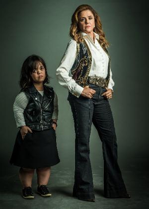 Sophia (Marieta Severo) e Estela (Juliana Caldas) - Divulgação/TV Globo - Divulgação/TV Globo