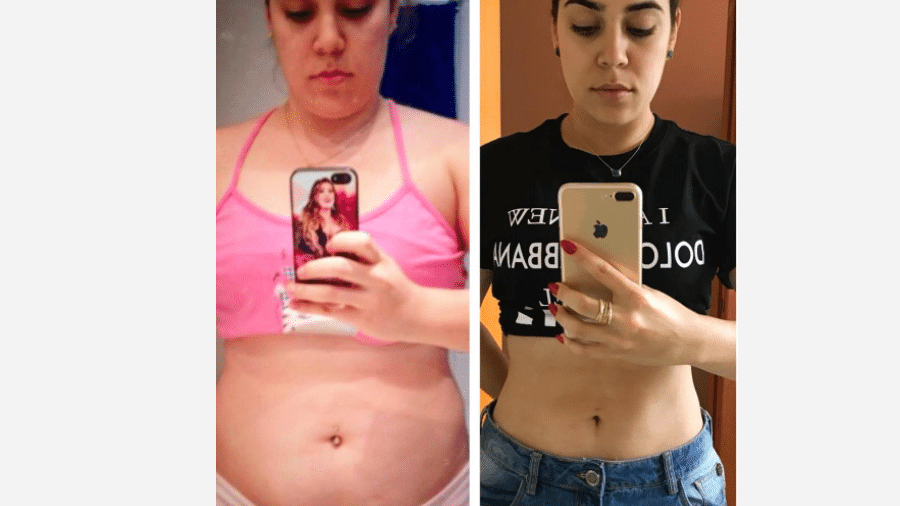 Naiara Azevedo mostra antes e depois de emagrecer - Reprodução/Instagram