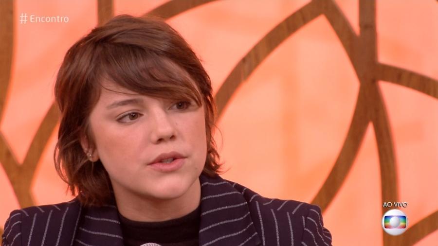 Alice Wegmann revela que fez dieta quando entrou na TV, aos 15 anos - Reprodução/TV Globo