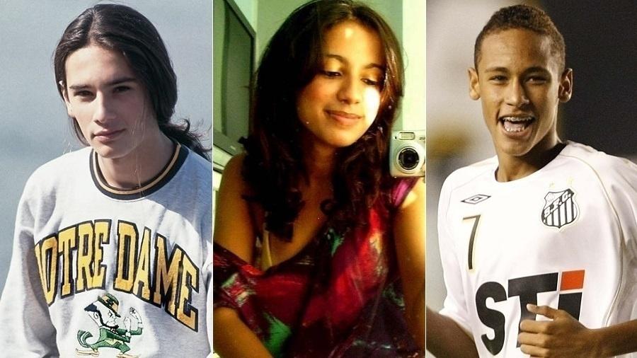 O "desafio da puberdade" é o mais novo "viral" das redes sociais. A brincadeira é simples: postar uma foto da adolescência, marcada pelo crescimento do corpo e rosto cheio de espinhas, e comparar com uma imagem atual. Entre os famosos, quantas mudanças! O UOL mostra como foi a puberdade de famosos como Rodrigo Santoro, Anitta, Neymar, Bruna Marquezine, Silvio Santos e outras celebridades - Montagem/UOL