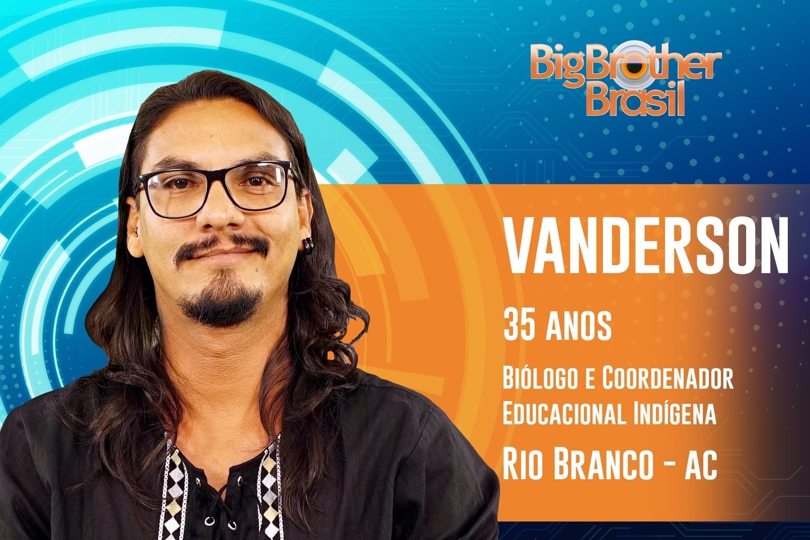 Vanderson é o décimo sétimo participante do ?BBB19? - Reprodução/TvGlobo