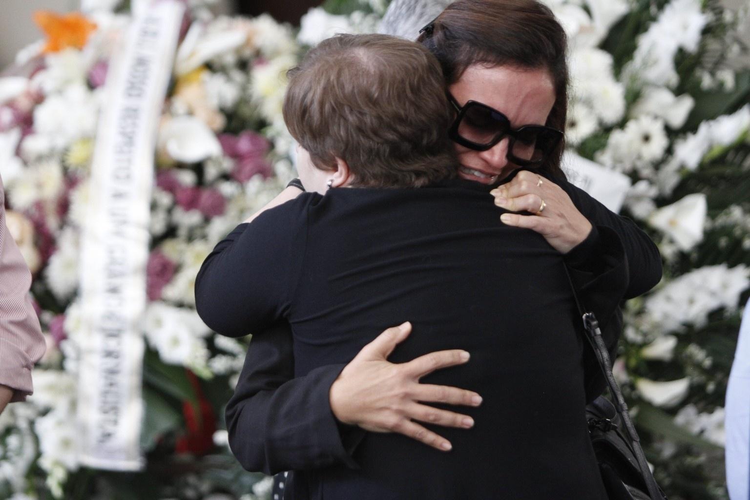 Corpo do jornalista Paulo Henrique Amorim é velado na sede da Associação Brasileira de Imprensa, no Centro do Rio de Janeiro - Marcos Ferreira/Brazil News