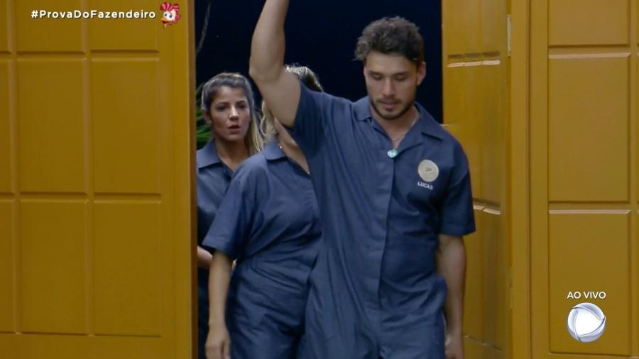 Lucas Viana vence 11ª prova do fazendeiro em A Fazenda 2019 - Reprodução/RecordTV