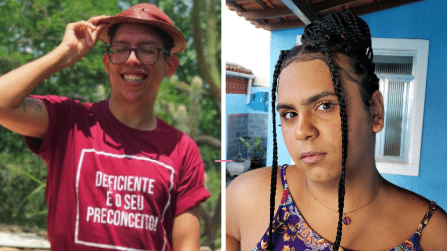 Ian Baron e Ágata Pauer são dois jovens influencers da inclusão - Divulgação